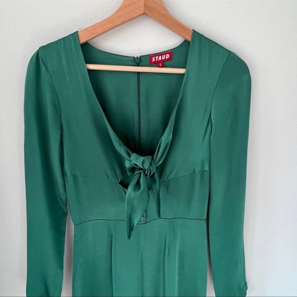 STAUD Green Shine Jumpsuit - Picture 5 of 7